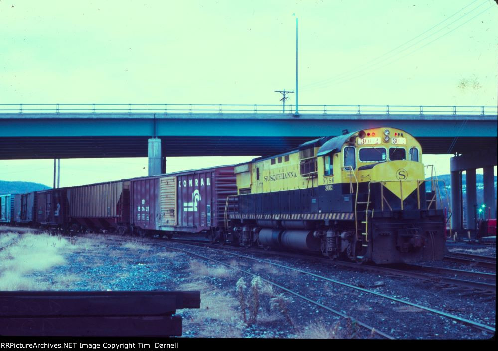 NYSW 3002 at dusk